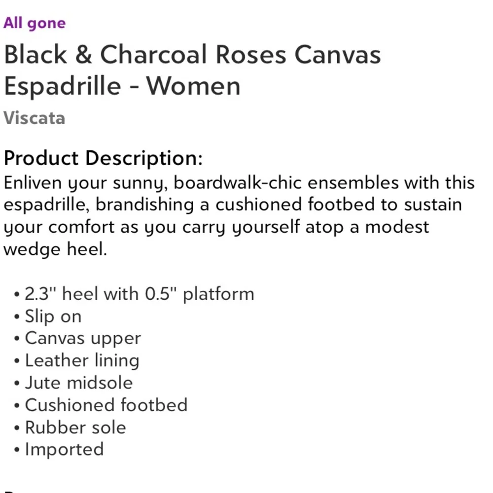 Black Espadrille Wedge Pumps - Women's Classic Style
